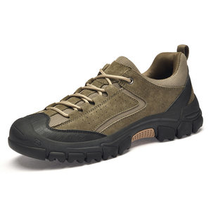 
This year's popular special thick-soled men's shoes outdoor work shoes Baotou hiking cross-country travel casual shoes spring and autumn low-top
