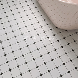 Bathroom Tiles Retro Tiles Plaid Black and White Checkerboard Floor Tiles 300 Kitchen Bathroom Balcony Small Tiles 400