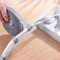 Japanese Data Cable Organizer Magic Tape Cable Tie Organizer Cable Management Strap Computer Wire Fixing and Organizing Tool
