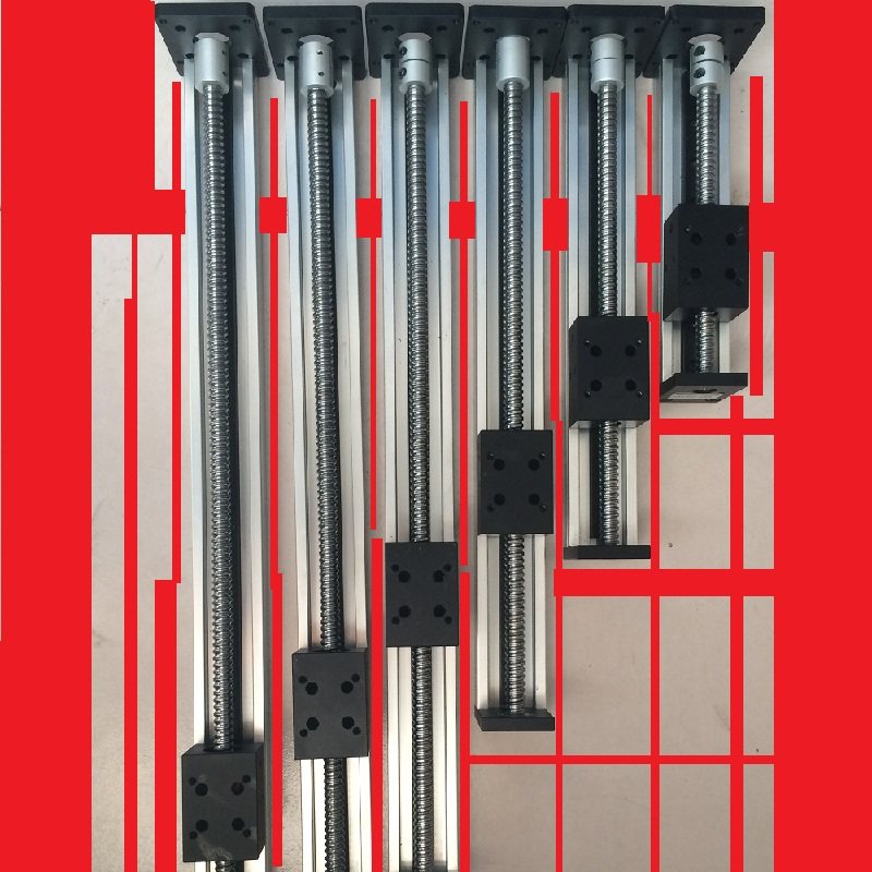 Cross Linear Guide Assembly CBX Precision Ball Screw Cross Linear Guide Slide Electric Linear ...