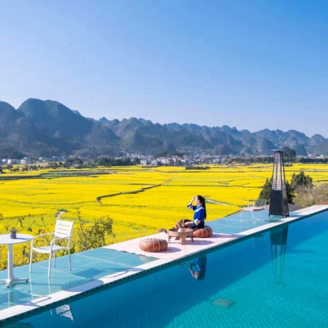 高奢贵州亲子兴义黄果树夜游5天【野奢峰兮洞穴+云端匠庐·阅山】