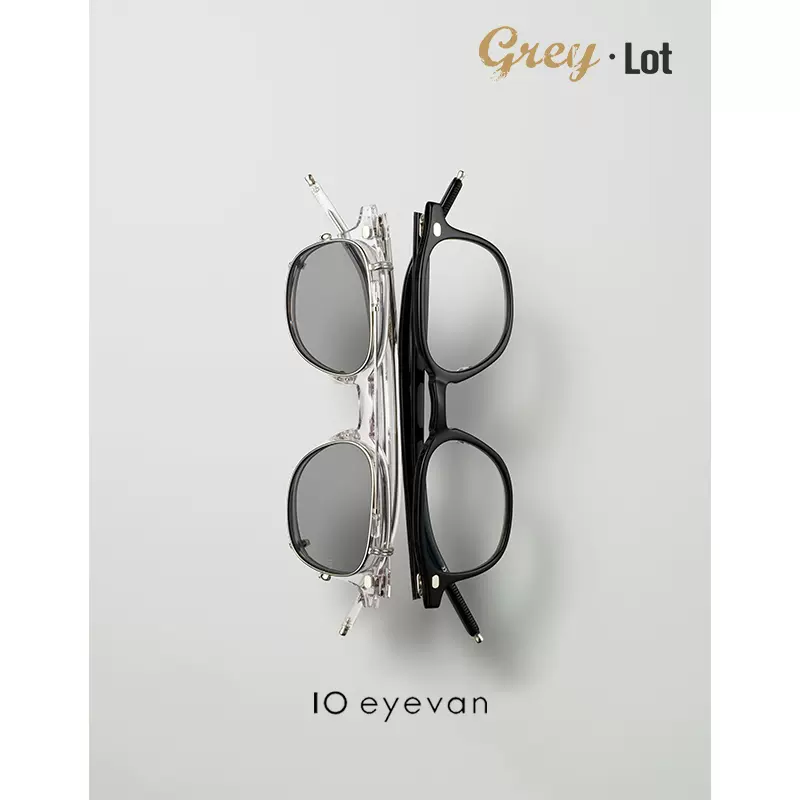 Grey / pre-order】10 EYEVAN - NO.7 III（45） 日本手造眼鏡-Taobao
