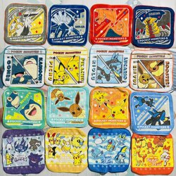 5-Pack Cartoon Boy's Small Square Towels, Pure Cotton Absorbent Small Hand Towels, Anime Small Towels, Kindergarten Hand Towels