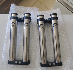 Boyi Pole Stand, Vehicle Pole Stand, a Pair Can Hold Four Poles, Quick Pole Replacement, with Magnets at the Bottom