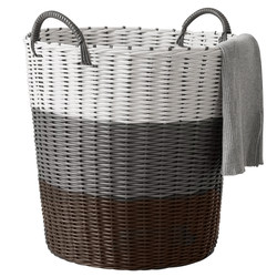 Bathroom Dirty Laundry Basket, Laundry Basket, Dirty Clothes Storage Basket, Household Basket for Clothes, Rattan Basket, Dirty Clothes Hamper