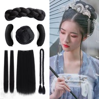 Ancient Style Hanfu Wig Bag For Women's Costume Hairstyles