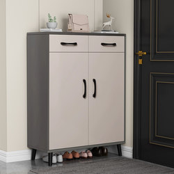 Shoe Cabinet for Home Entrance, Simple Modern Storage, Economical Small Entryway Cabinet with Large Capacity for Hallway