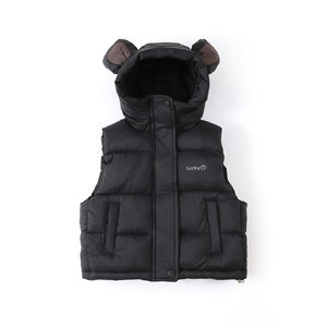 
Winter baby down jacket vest one year old 1 thickened 2 children 3 children's cotton coat 4 boys and girls vest jacket