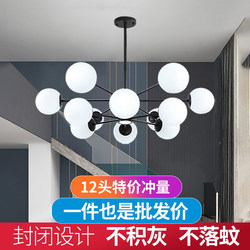 Living Room Chandelier, Modern and Simple, Elegant Bedroom Main Light, 2025 New Model Dining Room Light, Nordic Magic Bean Zhongshan Lighting Fixtures
