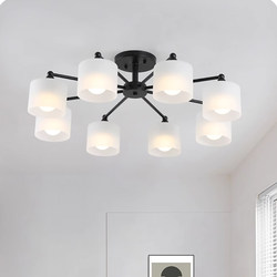 Living Room Chandelier 2025 New Model Hall Main Light Super Bright Modern Simple Elegant Nordic Glass Bedroom Zhongshan Lighting Fixtures