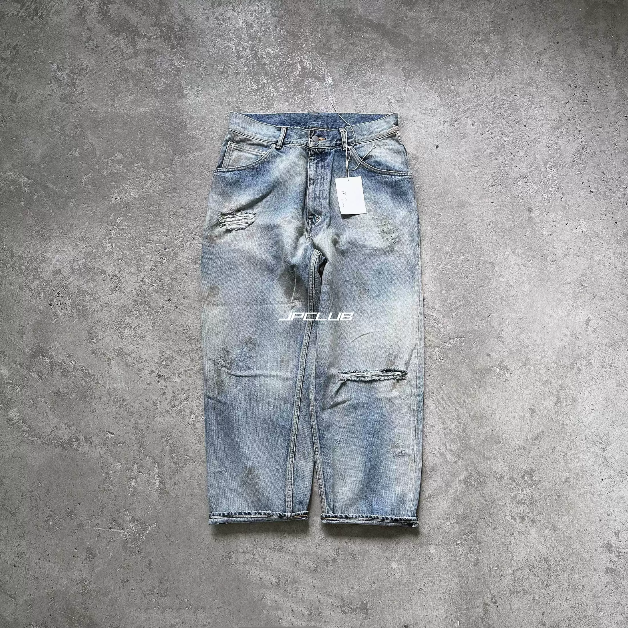 ANCELLM 25SS TAPERED 5P DENIM PANTS