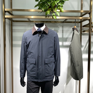 
Direct-filled down 25 years new winter men's lapel down jacket business casual duck down jacket collar Zonoi brand