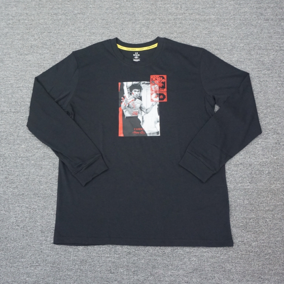 
UA Under Armor men's CURRY Curry and Bruce Lee joint training sports long-sleeved T-shirt 1385309-001