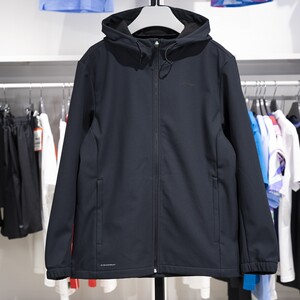 
Li Ning sports windbreaker men's 2024 winter fitness series plus velvet warm waterproof jacket AFDU529