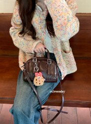 Greenday Retro Hand-Held Crossbody Bag, High-End Bag, 2025 Autumn and Winter New Small Bag, Versatile Shoulder Bag for Women