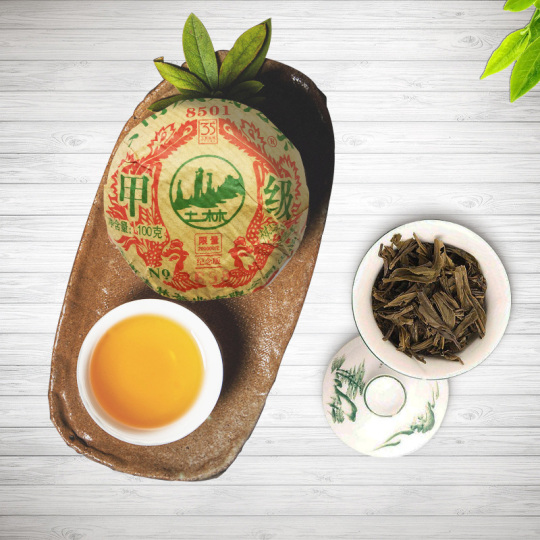 雲南鳳凰沱茶プーアル生茶グレードA - 100g x 5