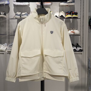 
Li Ning coat for women 2025 spring new sports trend series loose stand collar sports windbreaker AFDV960