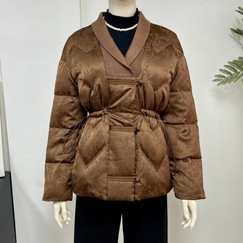 
Mom's down jacket women's waist slimming short coat winter