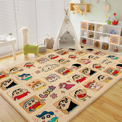 Crayon Shin-Chan Living Room Large Area Full Carpet ins Style Thickened Wear-Resistant Bedroom Floor Mat Cartoon Bedside Mat