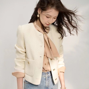 草子木衣春款小香风外套