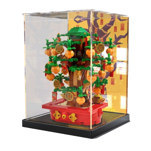 
Suitable for le high 40648 money tree acrylic display box toy building block model assembly transparent dust box cover