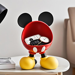 Creative Cartoon Mickey Key Holder for Entryway, Living Room Shoe Cabinet, Home Decoration, Housewarming Gift