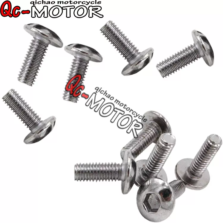 神螺 NOS Kawasaki 1976-81 Kawasaki KE125 Slotted Screw (6x26