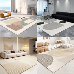 Carpet for Living Room 2026 New Model Thickened Light Luxury High-End Sofa Coffee Table Floor Mat Simple Non-Slip Washable Wipeable Bedroom