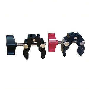 
Metal crab clip mobile phone holder accessories 1/4 screw 360 action camera tripod universal 17mm ball head accessories