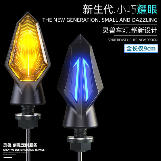 
New mini 150NK motorcycle LED lights suitable for Chunfeng ST Baboon indicator light universal steering double flash light