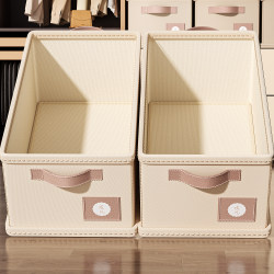 Japanese Clothing Storage Box for Wardrobe Layering, Magic Organizer for Clothes and Pants, Fabric Foldable Storage for Home Use