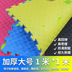 Factory Direct Sales 1m Eva Foam Floor Mats Interlocking Crawling Dance Kindergarten Martial Arts Taekwondo Mat Non-Slip Thickened