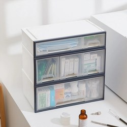 Medicine Dispensing Box, Medical Type Large-Capacity Medicine Storage Box, Family-Sized Medicine Storage Compartment, Large Medicine Box