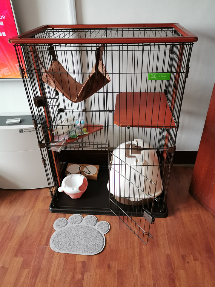 风宠大号实木猫笼