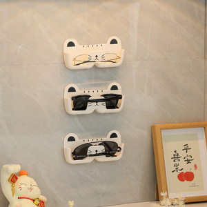 
Glasses storage rack wall-mounted bedside anti-pressure bathroom sunglasses display rack myopia sunglasses display rack