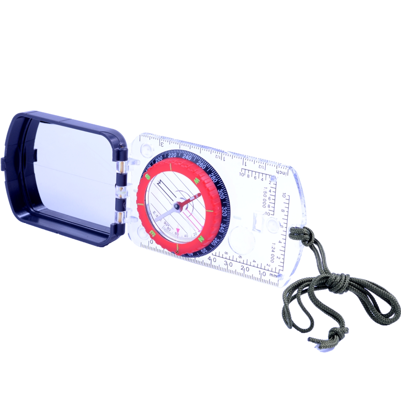 Jiage outdoor multifunctional portable orienteering compass - map ruler ...