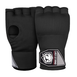 Gel half finger boxing gloves lazy man wrapping hands with Sanda