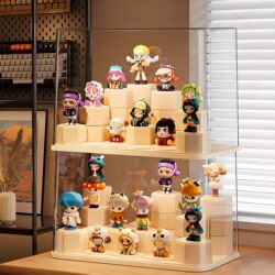 Blind Box Storage Display Stand Transparent Acrylic Figure Display Cabinet Suitable for Star People and Pop Mart Display Boxes