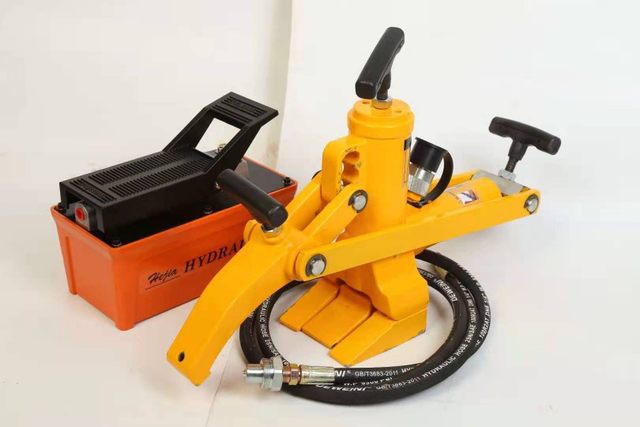 Tire press, forklift, engineering vehicle, tire press, hydraulic tire ...