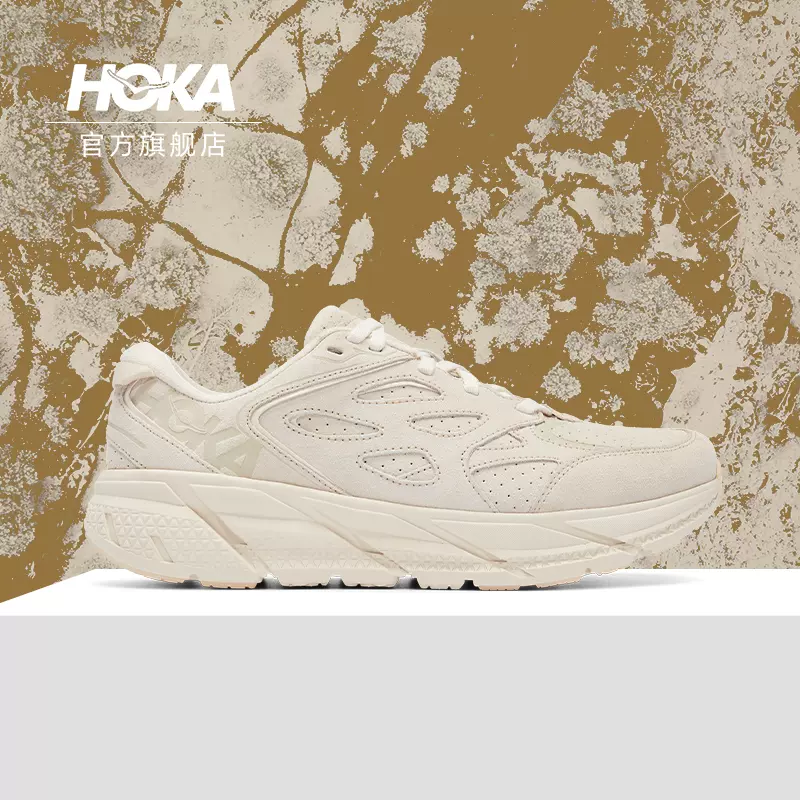 HOKA ONE ONE男女鞋克利夫顿L公路跑步鞋Clifton L Suede减震新款-Taobao