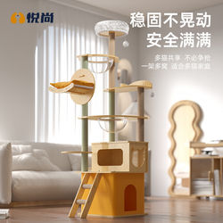 Cat Climbing Frame, Cat House, Cat Tree, All-In-One, Suitable for All Seasons, Space Capsule, Large Home Cat Villa, Cat Supplies