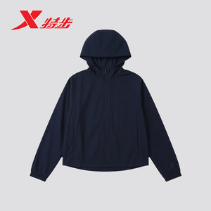 
Xtep sun protection clothing for women 2026 summer anti-UV50 breathable thin single layer hooded jacket 974228140480