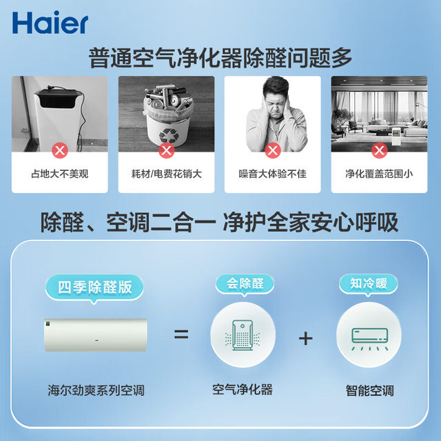 Haier Jinshuang formaldehyde removal air conditioner frequency ...