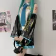 Hatsune Miku cos phù hợp với MIKU chính thức phù hợp với cô gái Nhật Bản anime bạc bằng sáng chế da JK nữ cosplay phù hợp với 