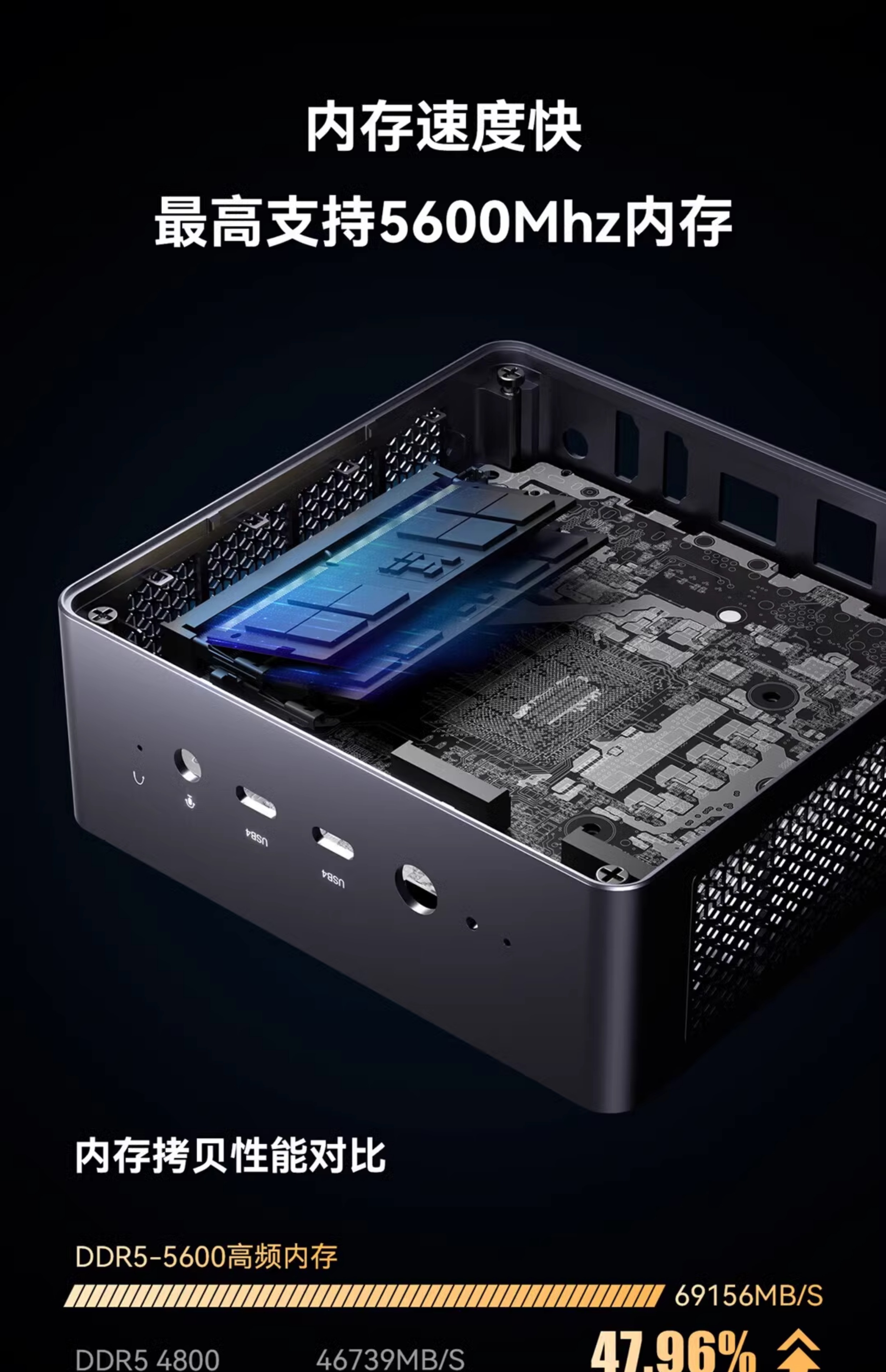 Minisforum UM790 Pro Mini PC - AMD Ryzen 9 7940HS, 1TB SSD