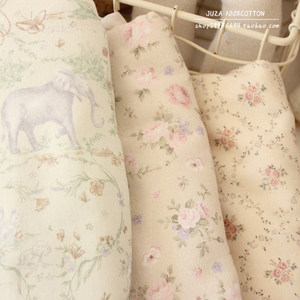 
2.5m Class A pure cotton brushed fabric handmade hair ties newborn swaddling clothes bedding quilt cover pure cotton fabric