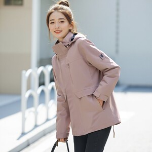 
China Li Ning 2025 Autumn New Genuine Women's Simple Casual Versatile Hooded Jacket AFDT750