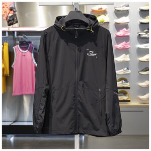 
Li-Ning Fitness Series Men's Sports Windbreaker Regular Water-Repellent Spring Sports Jacket AFDU157