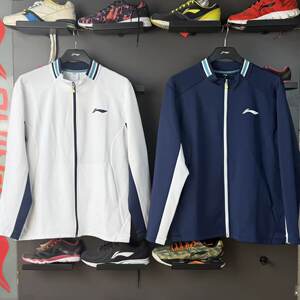 
Li Ning Spring and Autumn Fitness Fashionable Comfortable Casual Loose Zipper Jacket AWDUH07