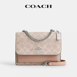 [In-Stock in China] Coach/Klare Women's Accordion Bag, Fashionable and Versatile Chain Shoulder Crossbody Bag